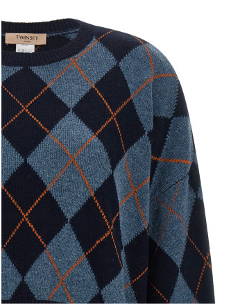 Свитер TWIN SET Jacquard sweater (262TT327414173) #
