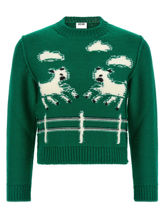 Свитер MOSCHINO Extrafine wool sweater