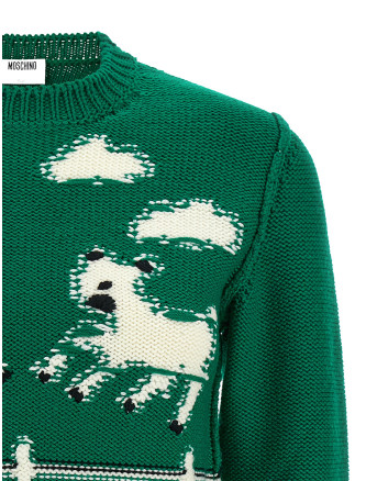Свитер MOSCHINO Extrafine wool sweater (A090454022384) #