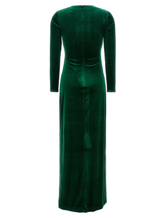 Платье макси LAUREN RALPH LAUREN Velvet dress (253B27595001) #