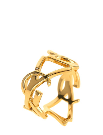 Шарф SAINT LAURENT 'Cassandre' (823669Y15008030) #