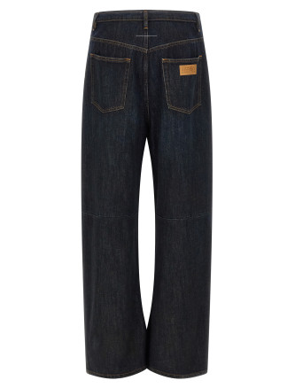 Джинсы MM6 MAISON MARGIELA High waist jeans (SH2LA0039M30063962) #