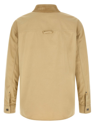 Куртка LOEWE Cotton overshirt with tschino (H526Y05WHC2140) #