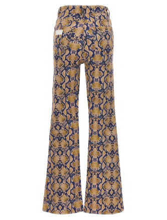 Джинсы GANNI Python jeans (J1389883) #