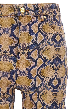 Джинсы GANNI Python jeans (J1389883) #