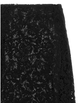 Юбка миди FENDI Macramé lace skirt (FQ7762B1U2F0QA1) #