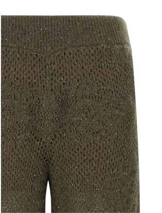 Брюки BRUNELLO CUCINELLI 'Track Flower Lace' (MFA790199C9985) #