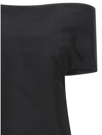 Платье миди JIL SANDER Off-the-shoulder dress (J03CT0679J55111001) #