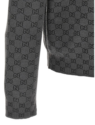 Кардиган GUCCI GG wool and silk cardigan (A0027KXKFMB1044) #