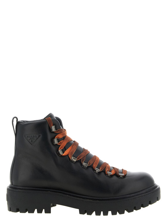 Ботинки PRADA Lace-up ankle boots with hooks (2TE220FG0003KDPF0002) #1