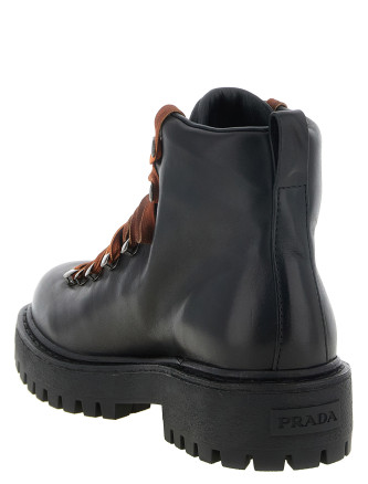 Ботинки PRADA Lace-up ankle boots with hooks (2TE220FG0003KDPF0002) #