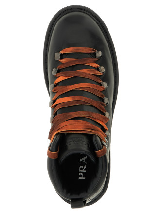 Ботинки PRADA Lace-up ankle boots with hooks (2TE220FG0003KDPF0002) #