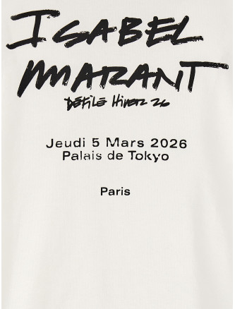 Футболка ISABEL MARANT 'Zewel' (TS0001FAD4N01I20WH) #