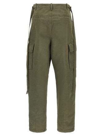 Брюки FENDI Double stitch embroidery pants (FR6773AME4F0QQ4) #