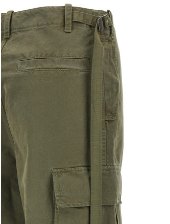 Брюки FENDI Double stitch embroidery pants (FR6773AME4F0QQ4) #