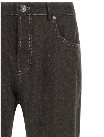 Брюки BRUNELLO CUCINELLI Flannel pants (M038PF1012CEQ58) #