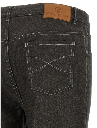 Брюки BRUNELLO CUCINELLI Flannel pants (M038PF1012CEQ58) #