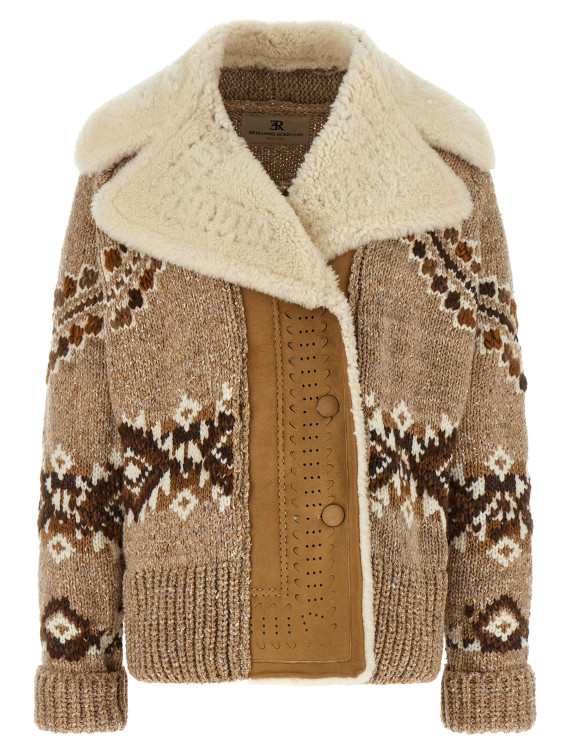 Куртка ERMANNO SCERVINO Brogue detail jacket (D495D307RSHQUBM4901) #1