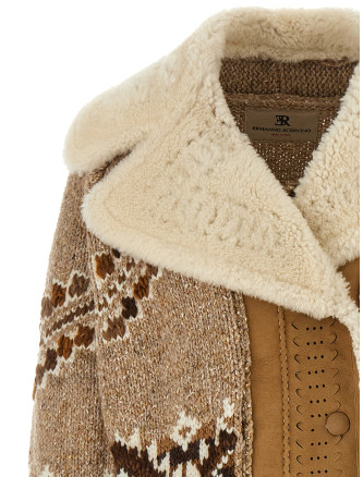 Куртка ERMANNO SCERVINO Brogue detail jacket (D495D307RSHQUBM4901) #