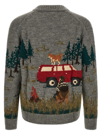Кардиган JUNYA WATANABE Intarsia cardigan (WRN0061) #