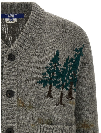 Кардиган JUNYA WATANABE Intarsia cardigan (WRN0061) #