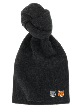 Шарф MAISON KITSUNE 'Double Fox Head'