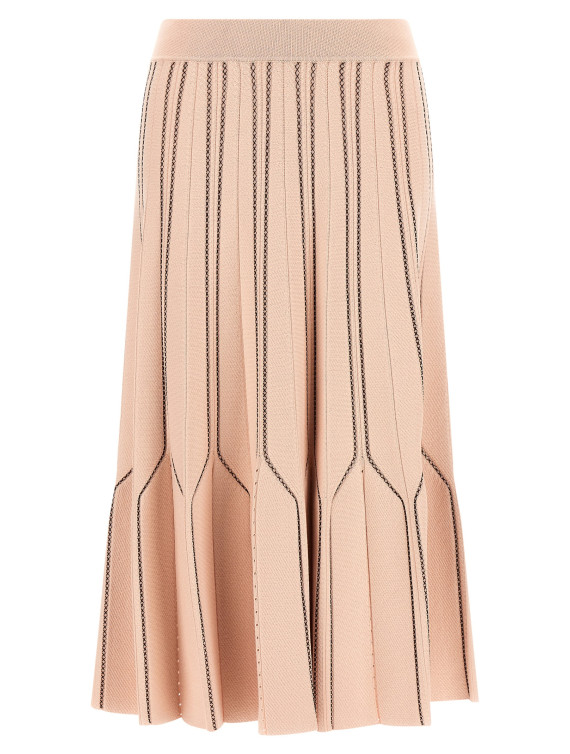 Юбка миди ELISABETTA FRANCHI Origami knit skirt (GK11Q67E2EM3) #1