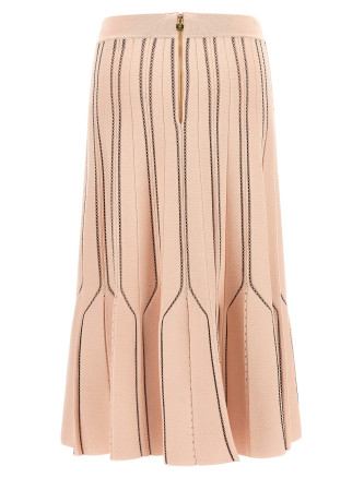 Юбка миди ELISABETTA FRANCHI Origami knit skirt (GK11Q67E2EM3) #