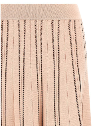 Юбка миди ELISABETTA FRANCHI Origami knit skirt (GK11Q67E2EM3) #