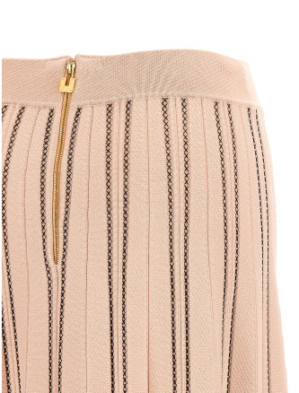 Юбка миди ELISABETTA FRANCHI Origami knit skirt (GK11Q67E2EM3) #