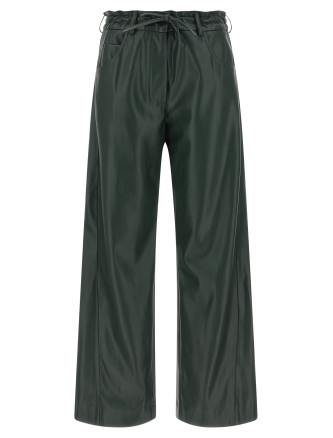 Брюки NUDE Faux leather trousers