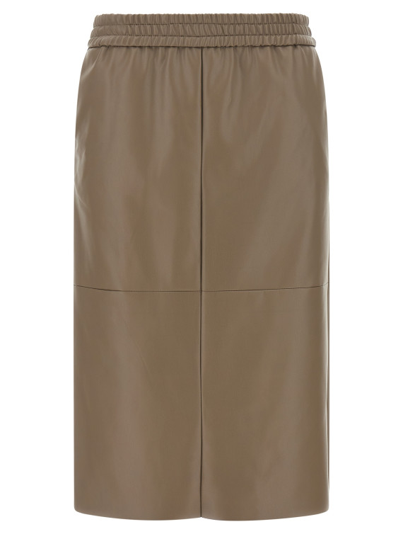 Юбка миди NUDE Eco-leather panel skirt (1103W2620250) #1