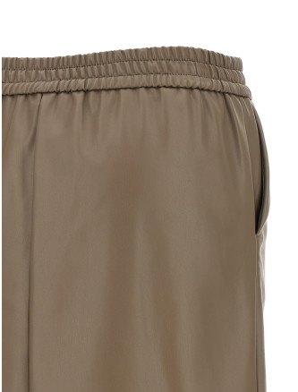 Юбка миди NUDE Eco-leather panel skirt (1103W2620250) #