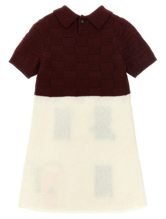 Платье BURBERRY 'Townhouse Bear' (8131193CLARETRED) #