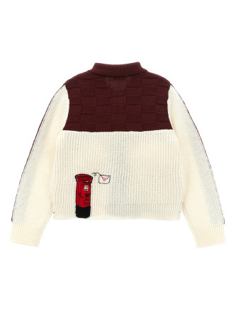 Кардиган BURBERRY 'Townhouse Bear' (8131194CLARETRED) #