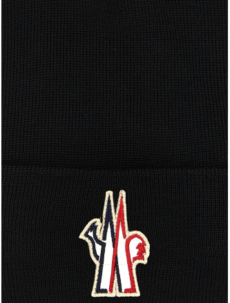 Шапка MONCLER GRENOBLE Logo patch beanie (L20973B0001309974999) #