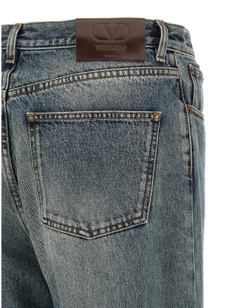 Джинсы VALENTINO GARAVANI Five-pocket jeans (V0DE06LBP9FLX) #