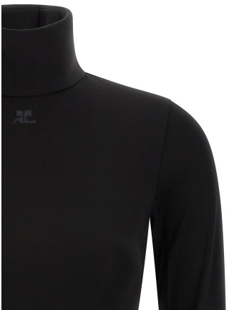 Боди COURREGES 'Jersey Mockneck' (426TTO604JS03239999) #