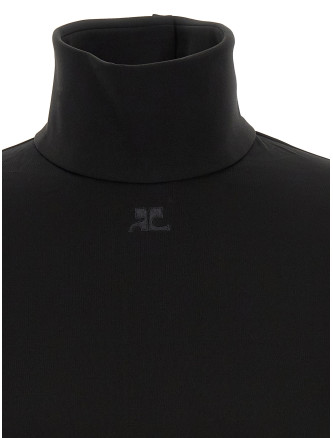 Боди COURREGES 'Jersey Mockneck' (426TTO604JS03239999) #