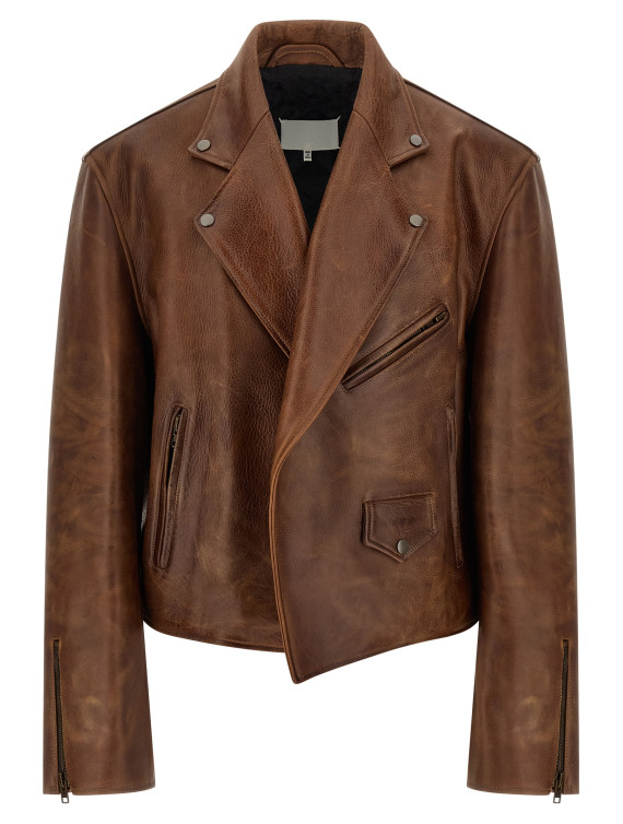 Куртка MAISON MARGIELA Biker jacket (S67AM0125M07048133) #1