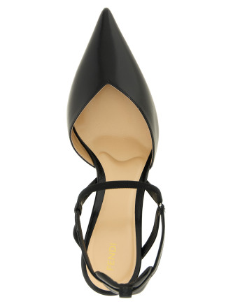 Каблуки средней высоты FENDI 'Colibrì' (8J9131NA7F0QA1) #