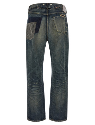 Джинсы JUNYA WATANABE 'New Manual Custom' (WRP9071) #
