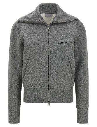 Свитшот BALENCIAGA 'Slim Zip'