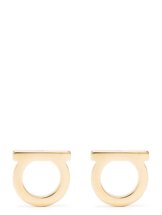 Серьги FERRAGAMO 'Gancini L' (696429OROGIOVELUC) #1