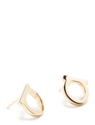 Серьги FERRAGAMO 'Gancini L' (696429OROGIOVELUC) #