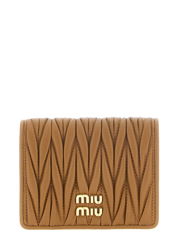 Кошелёк MIU Small matelassé nappa wallet (5MV204AFPPF098L) #1