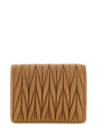 Кошелёк MIU Small matelassé nappa wallet (5MV204AFPPF098L) #