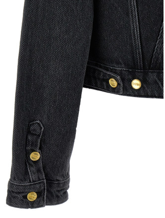 Верхняя одежда GANNI Cropped denim jacket (J1408006) #
