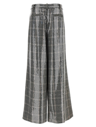 Брюки RETROFÊTE 'Fleur' (FW237563GREYPLAID) #