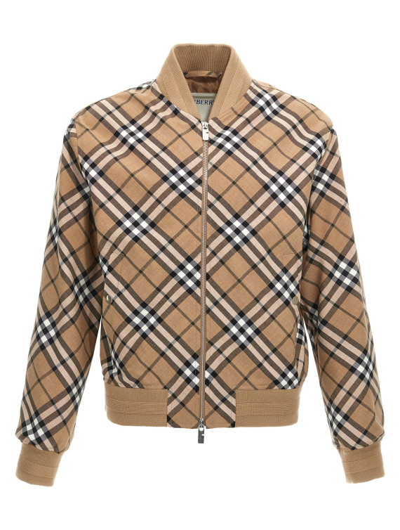 Куртка BURBERRY 'Harrington' (8092963LINDENIPCHECK) #1